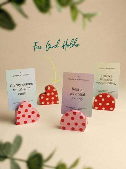 Manifestation & Positive Affirmation Cards (Daily Mindset Boost | 30 Cards | Self-Growth & Motivation)