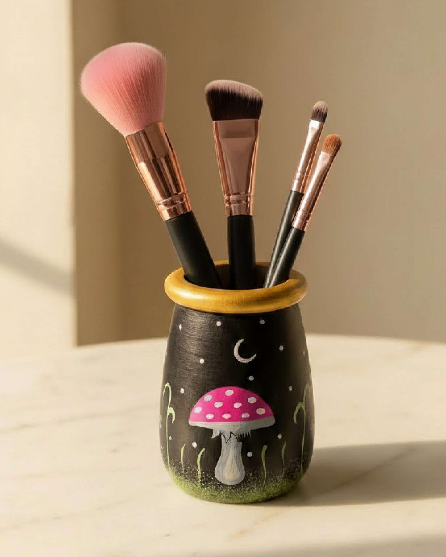 Wooden Pen Holder