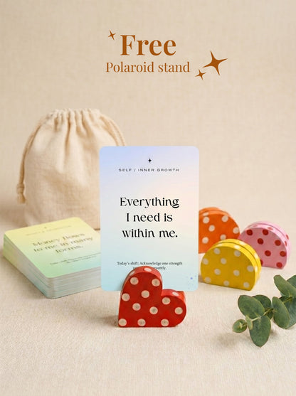Manifestation & Positive Affirmation Cards (Daily Mindset Boost | 30 Cards | Self-Growth & Motivation)