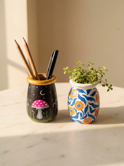 Wooden Pen Holder